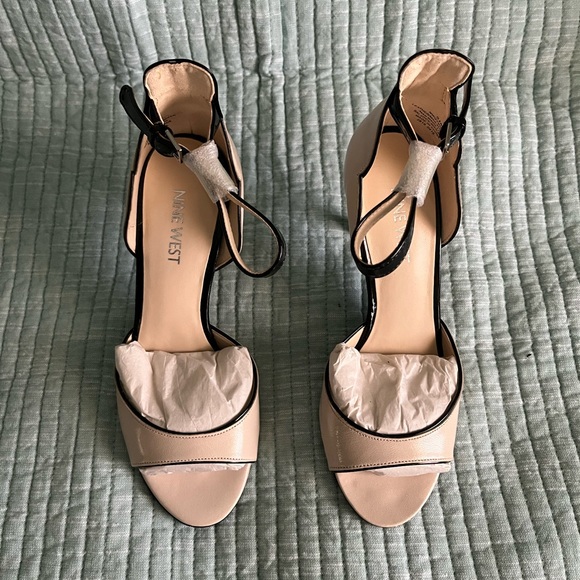 NWT Nine West Gynwth 5.5 off white/cream color - Picture 2 of 5